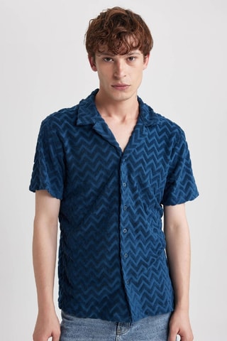 Overhemd Regular Fit - Blauw