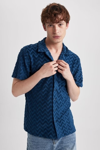 Overhemd Regular Fit - Blauw