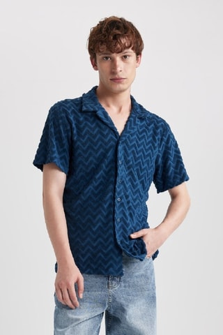 Overhemd Regular Fit - Blauw