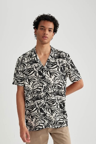 Overhemd Regular Fit - Ecru