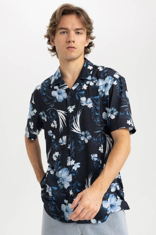 Overhemd Regular Fit - Zwart