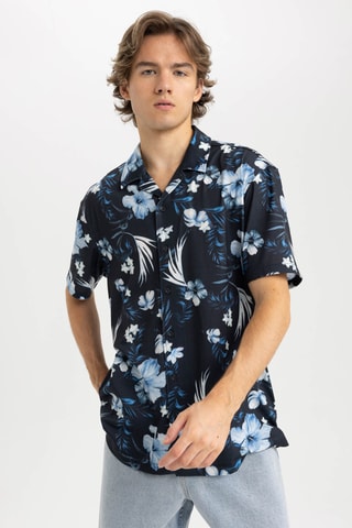 Overhemd Regular Fit - Zwart