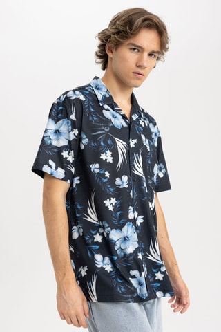 Overhemd Regular Fit - Zwart