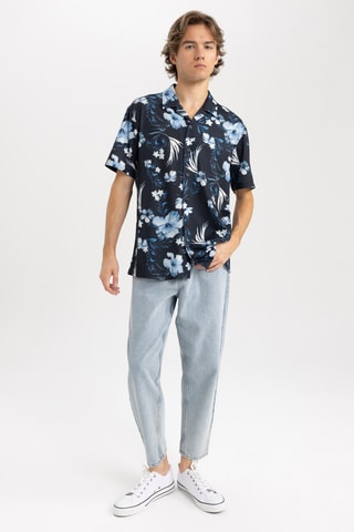 Overhemd Regular Fit - Zwart