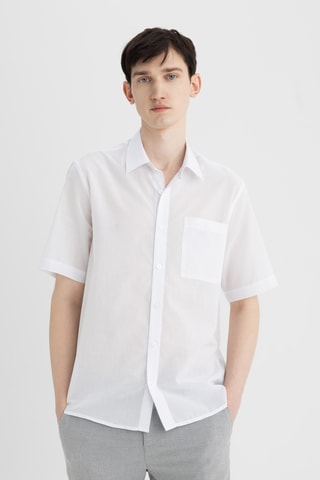 Camisa relaxed - Branco