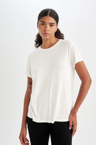 T-shirt regular - Cru