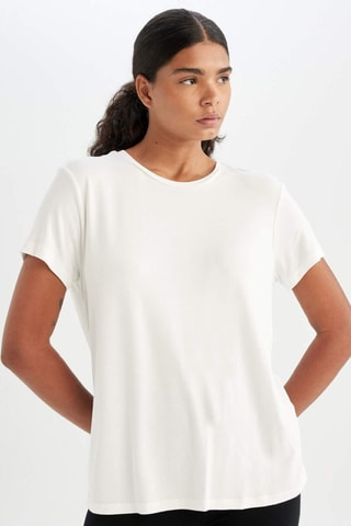 T-shirt regular - Cru