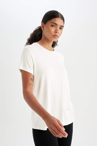 T-shirt regular - Cru