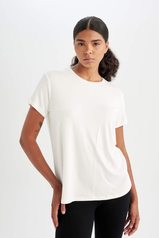 T-shirt regular - Cru