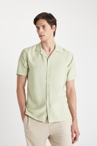 Overhemd Regular Fit - Lichtgroen