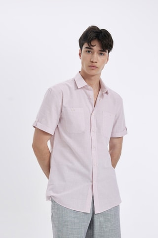 Overhemd Slim Fit - Roze