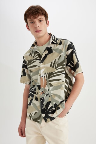 Overhemd Regular Fit - Kaki
