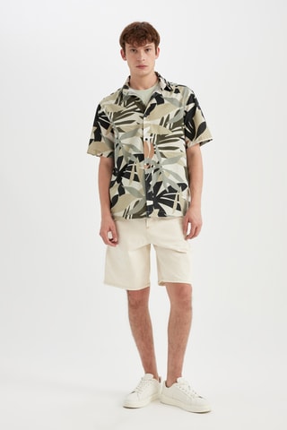Overhemd Regular Fit - Kaki