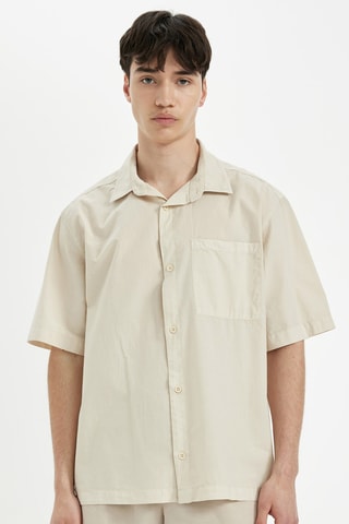 Camisa relaxed - Bege