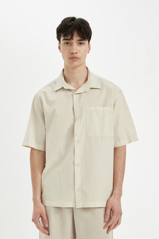 Camisa relaxed - Bege