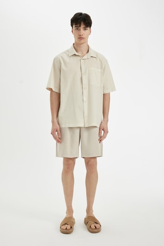 Camisa relaxed - Bege