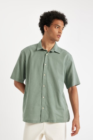 Camisa relaxed - Verde