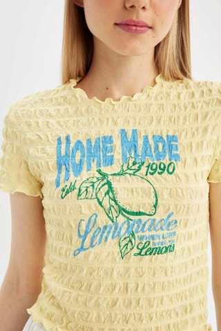 Crop top - Amarelo