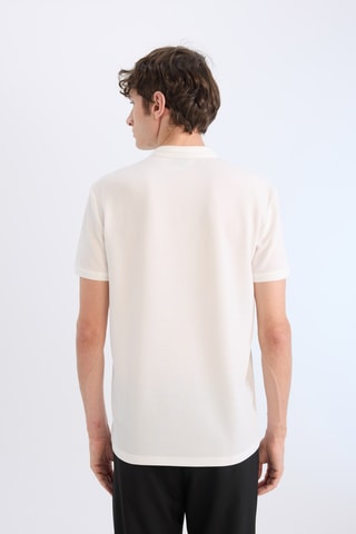 Polo slim - Branco