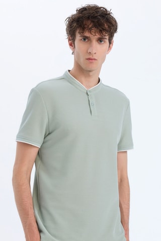 Polo Slim Fit - Lichtgroen