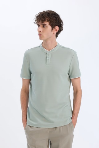 Polo Slim Fit - Lichtgroen