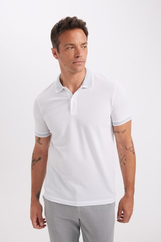 Polo slim - Branco