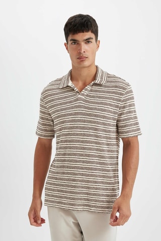 Polo regular - Bege