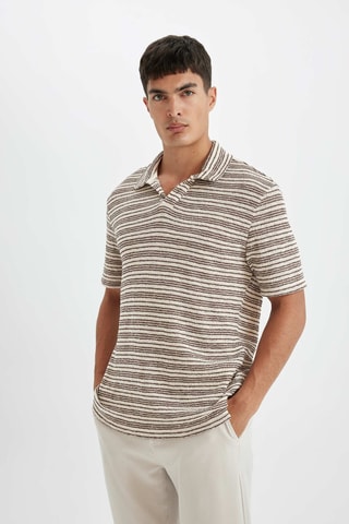 Polo regular - Bege