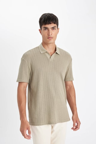 Polo regular - Caqui