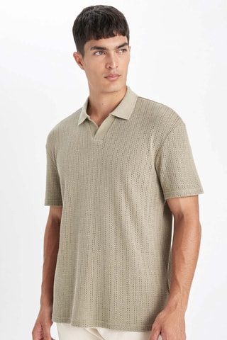 Polo regular - Caqui