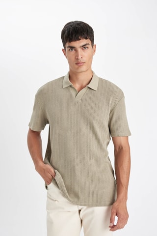 Polo regular - Caqui