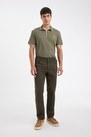 Polo regular - Caqui