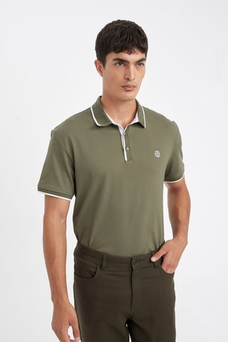 Polo regular - Caqui
