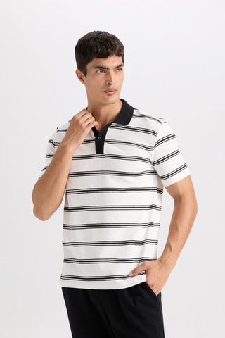 Polo slim - Branco