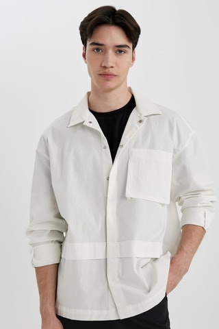 Camisa oversize - Cru