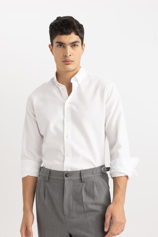 Overhemd Regular Fit - Wit