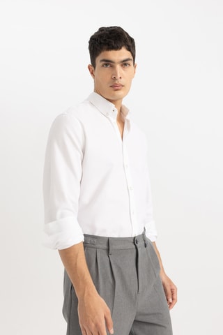 Overhemd Regular Fit - Wit
