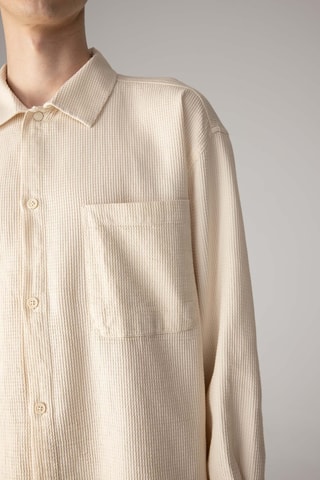 Camisa oversize - Bege
