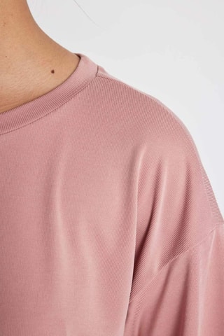 Crop top - Rosa-velho