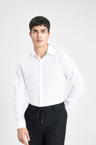 Overhemd Slim Fit - Wit