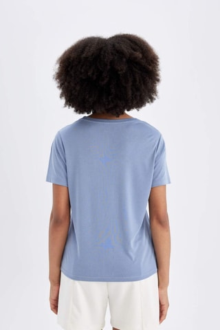 T-shirt regular - Índigo