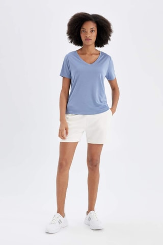 T-shirt regular - Índigo