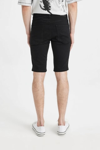Bermudas skinny - Preto