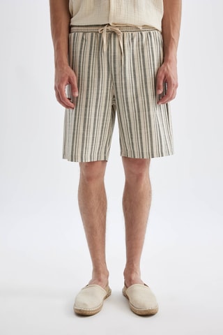 Bermudas regular - Bege