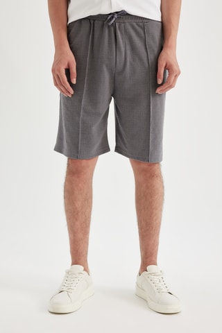 Bermudas relaxed - Cinzento