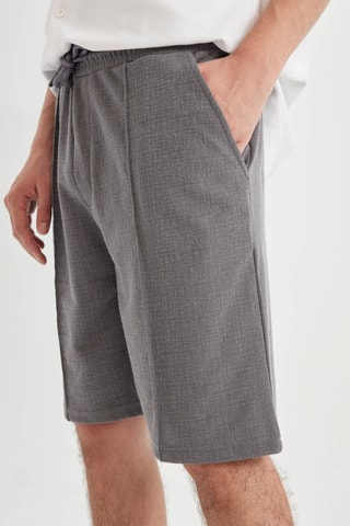Bermudas relaxed - Cinzento