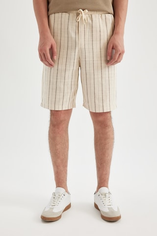 Bermudas regular - Bege