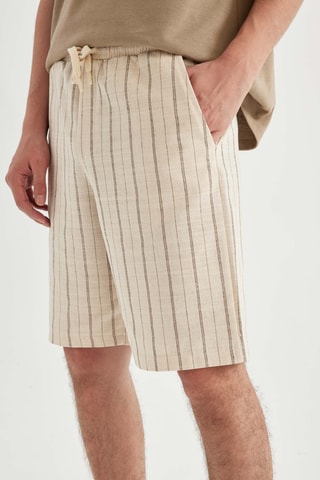 Bermudas regular - Bege