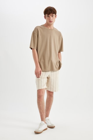 Bermudas regular - Bege