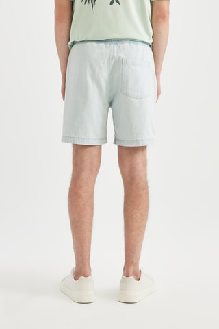 Bermudas relaxed - Azul-claro